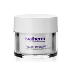 Aquafil Hydra Rich Crema hidratanta pentru piele uscata , 50ml, Ivatherm